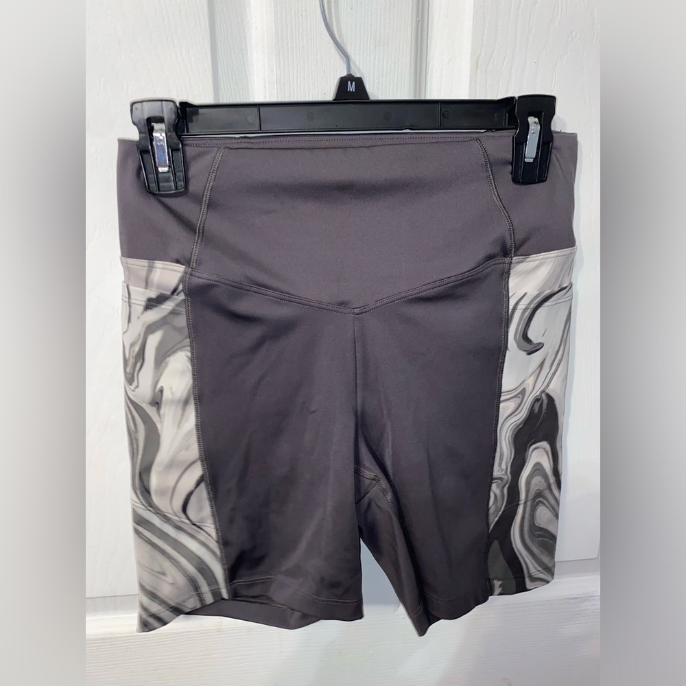 PINK grey athletic shorts